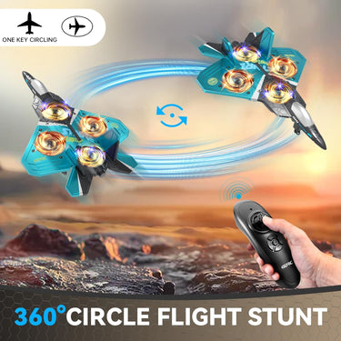 360 Rotate Hand Gestures Stunt Aircraft With Camera